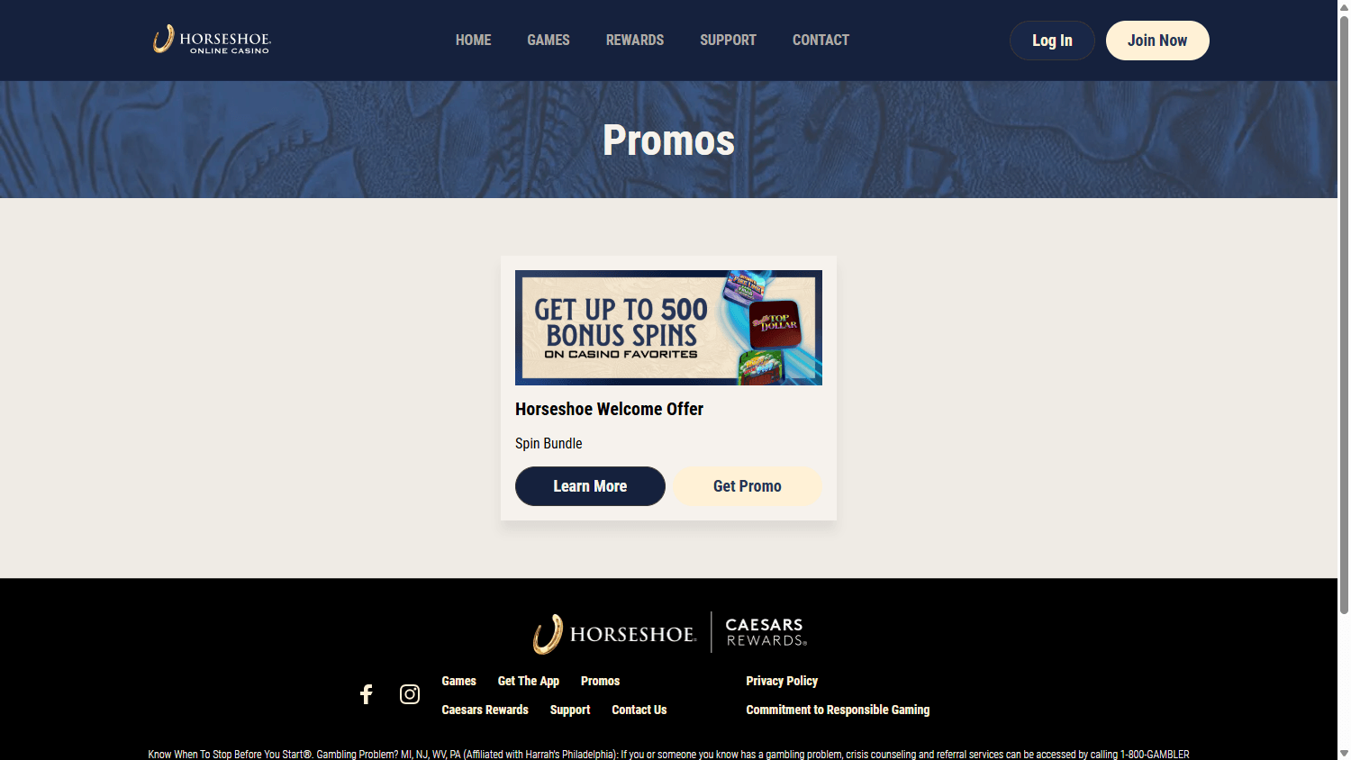 Horsehoe_Casino_promotions_desktop