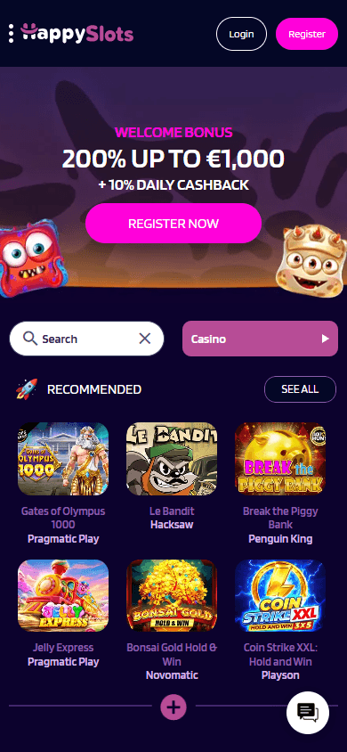 Happy slots casino login