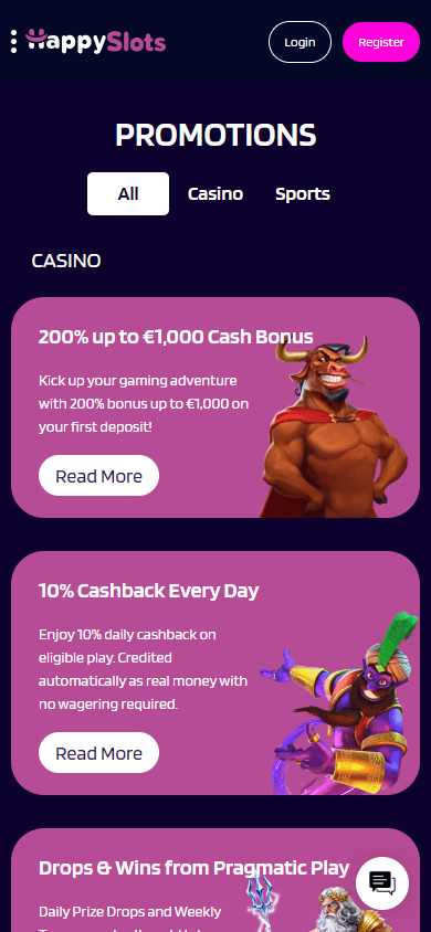 Happy slots casino login