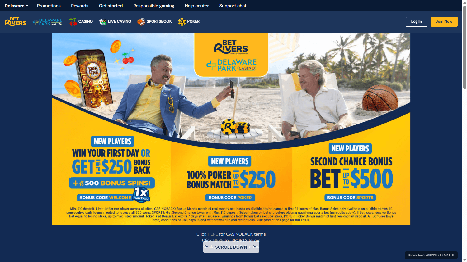 betrivers_at_delaware_park_casino_&_racing_homepage_desktop