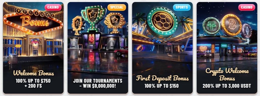 Gambling sites in Canada offer a wide range of bonuses for casino players and sports bettors
