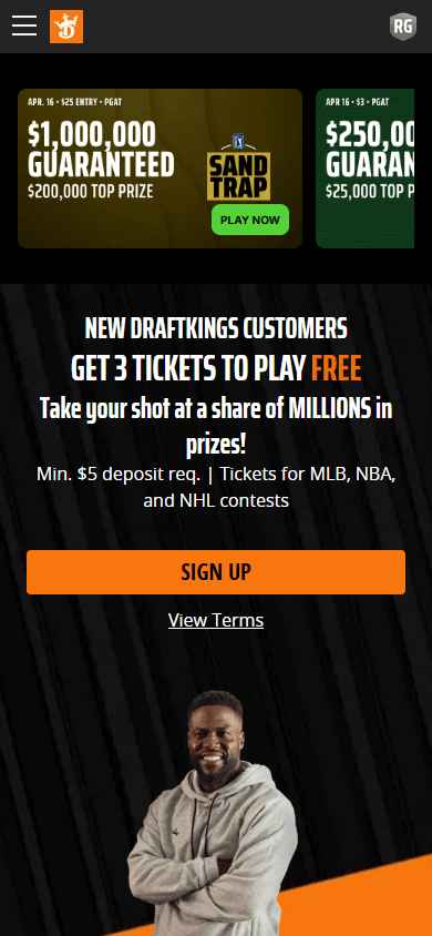 draftkings_casino_homepage_mobile
