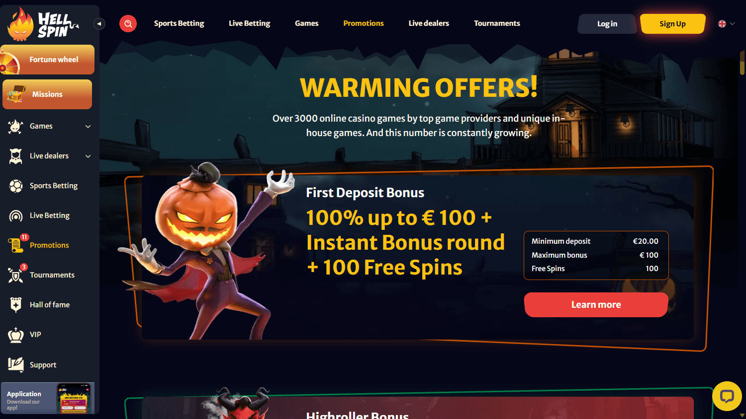 Hellspin καζίνο