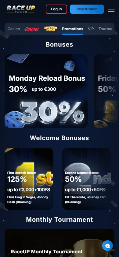 RaceUp_Casino_promotions_mobile