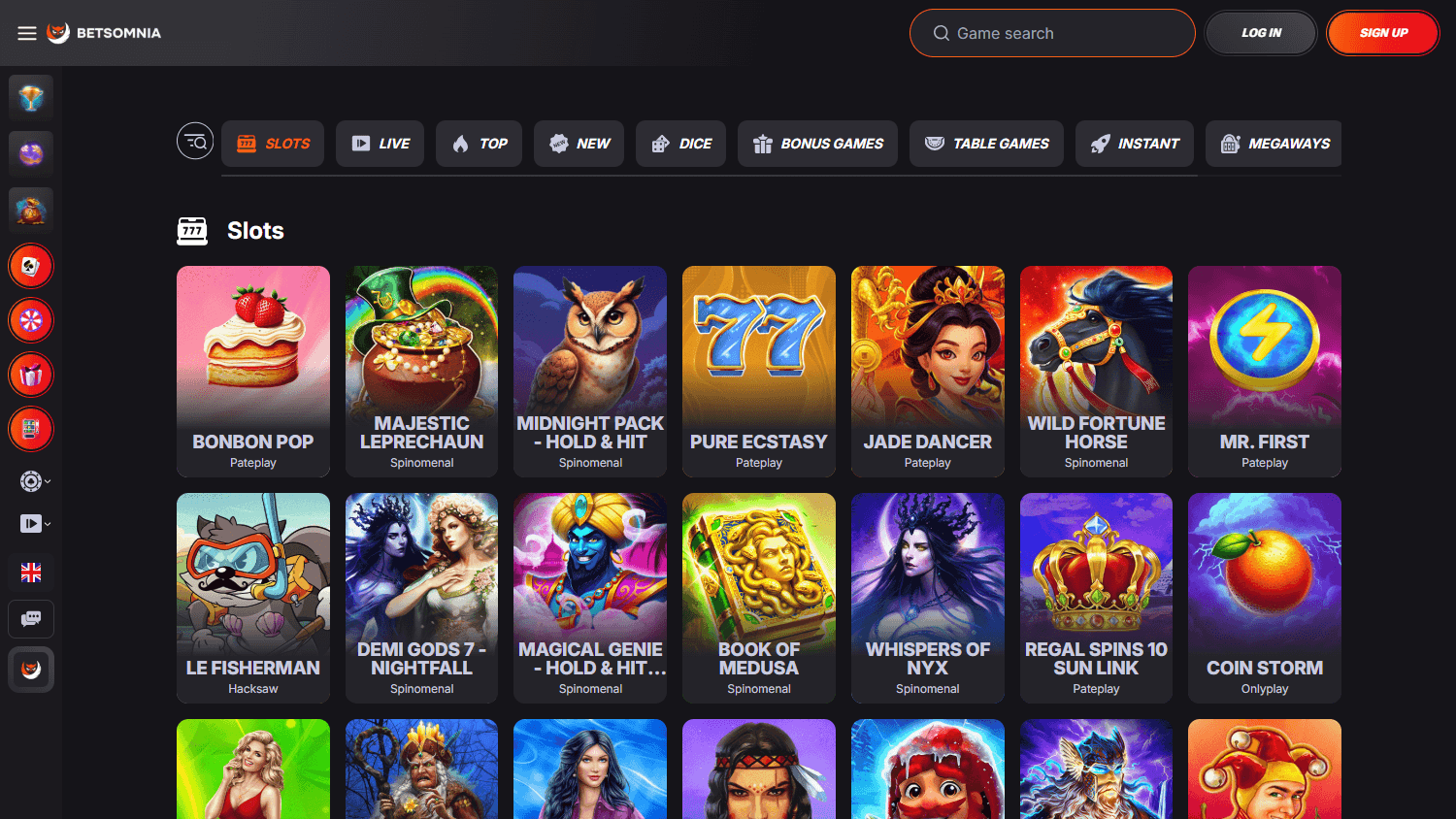 Betsomnia_Casino_game_gallery_desktop