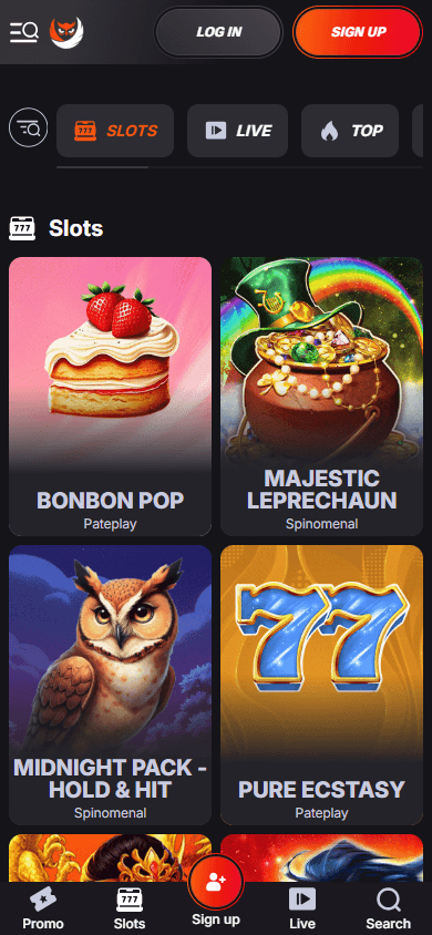 Betsomnia_Casino_game_gallery_mobile