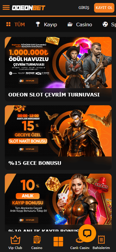 OdeonBet_Casino_promotions_mobile