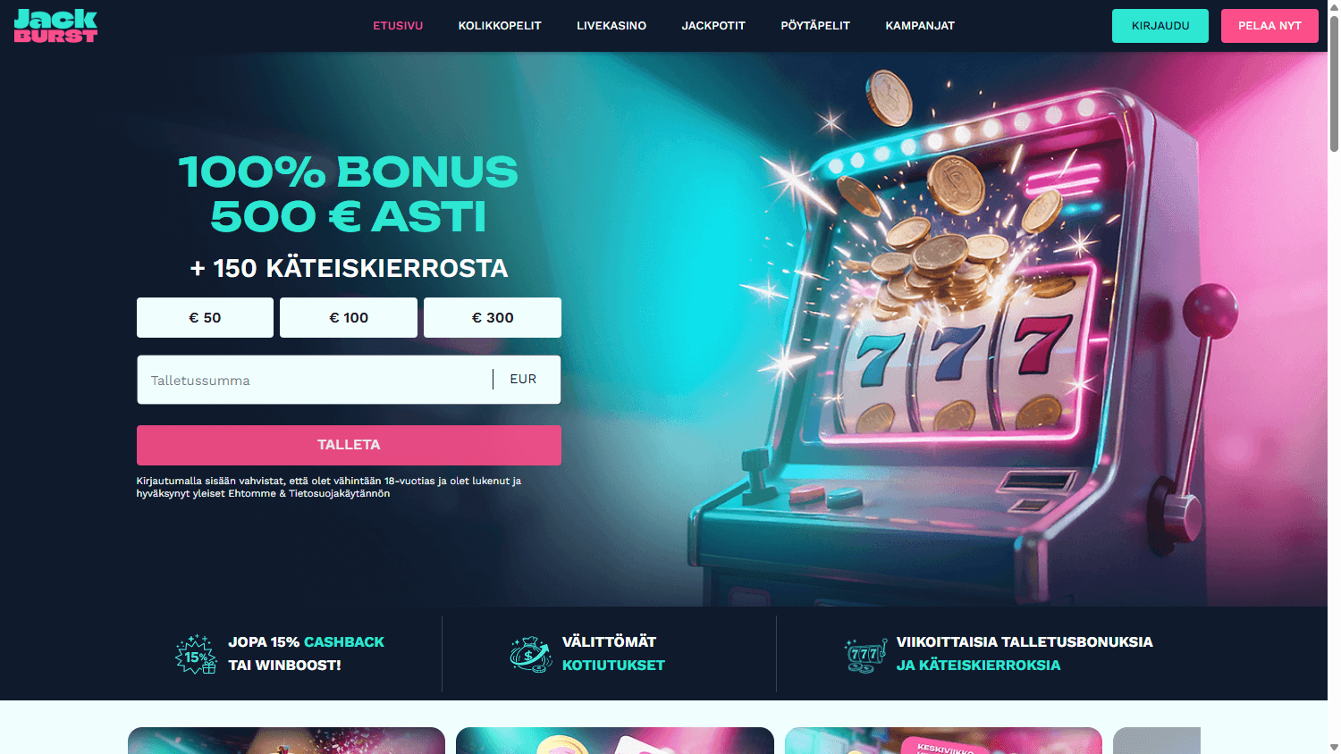 Jackburst_Casino_homepage_desktop