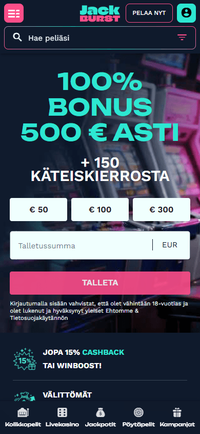 Jackburst_Casino_homepage_mobile