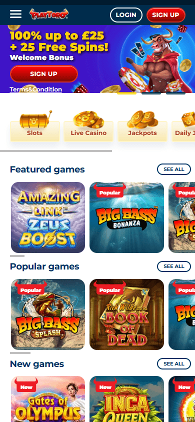 playtoro_casino_uk_homepage_mobile