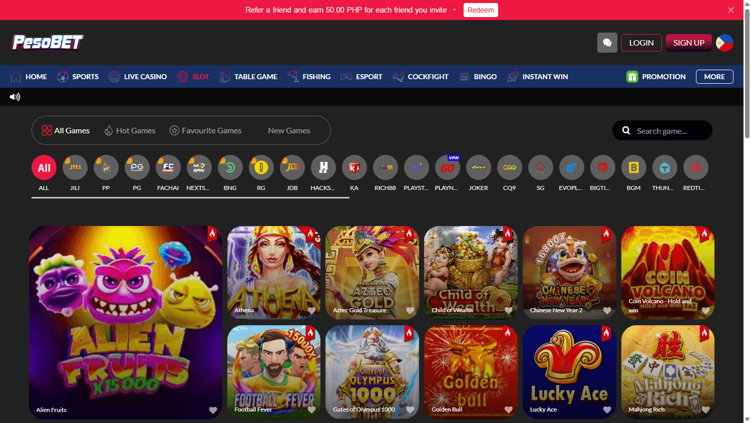 pesobet_casino_game_gallery_desktop