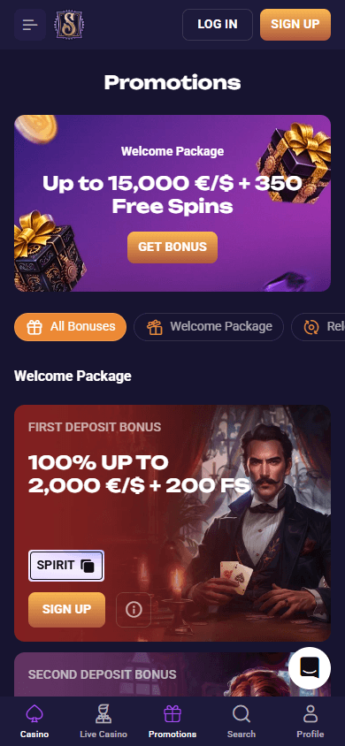 Spirit_Casino_promotions_mobile