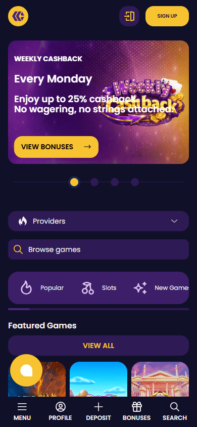 cazzy_games_casino_homepage_mobile