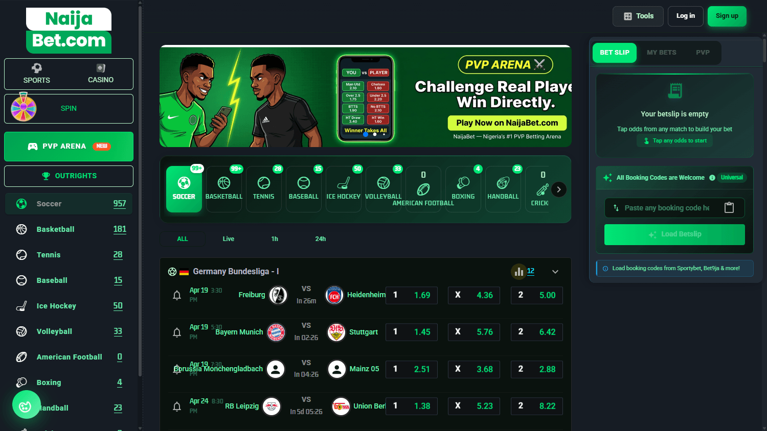 NaijaBet_Casino_homepage_desktop