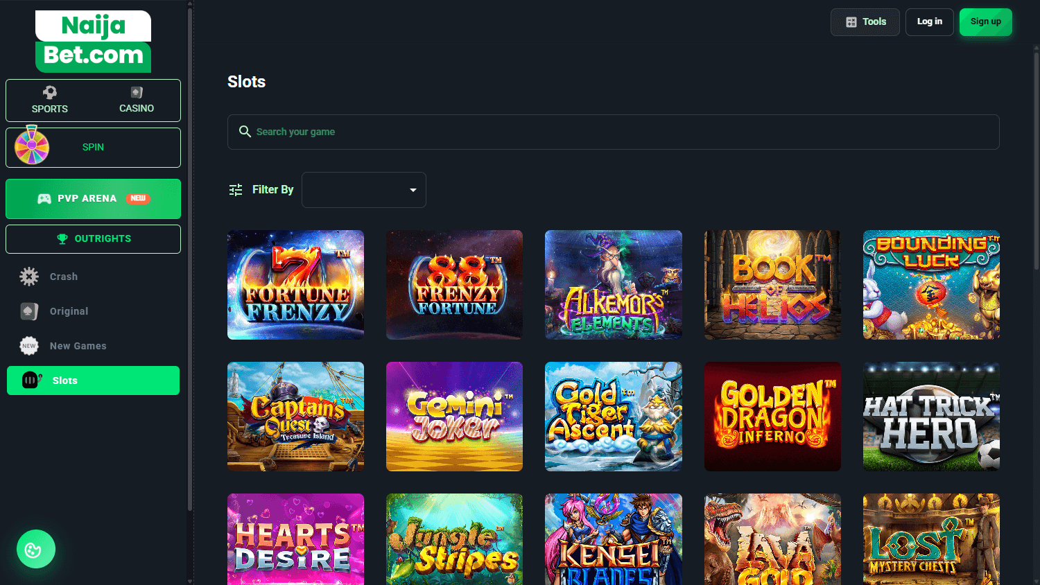 NaijaBet_Casino_game_gallery_desktop