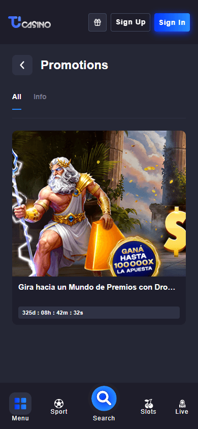 Tucasino_promotions_mobile