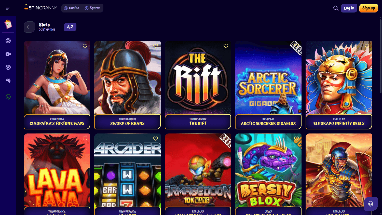latest Spingranny Casino monthly bonus advertisement in Australia