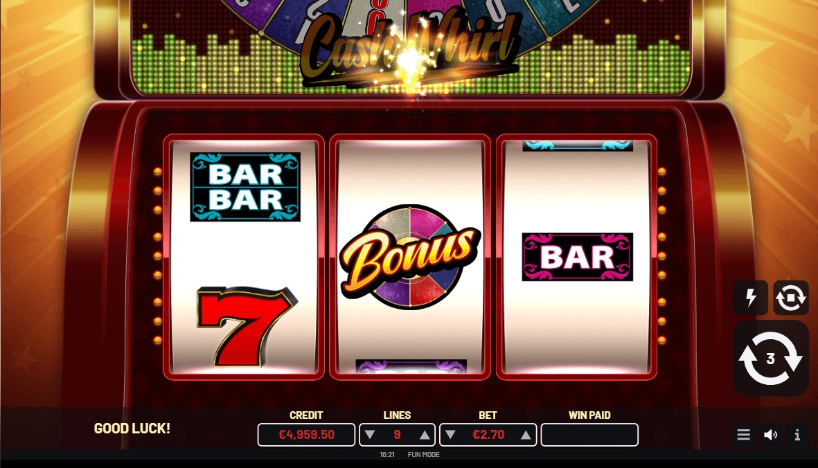 The game contains Bonus and Wild symbols