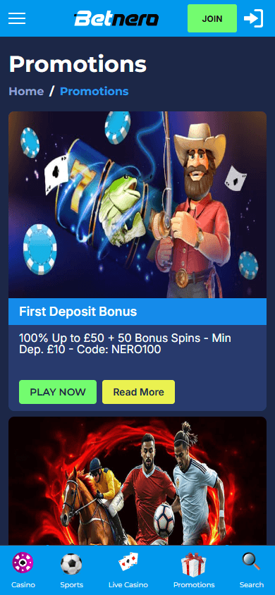 betnero_casino_uk_promotions_mobile