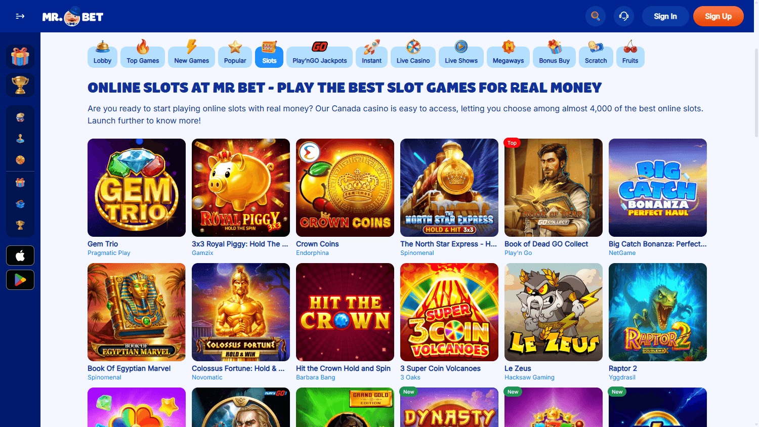 Mr bet casino