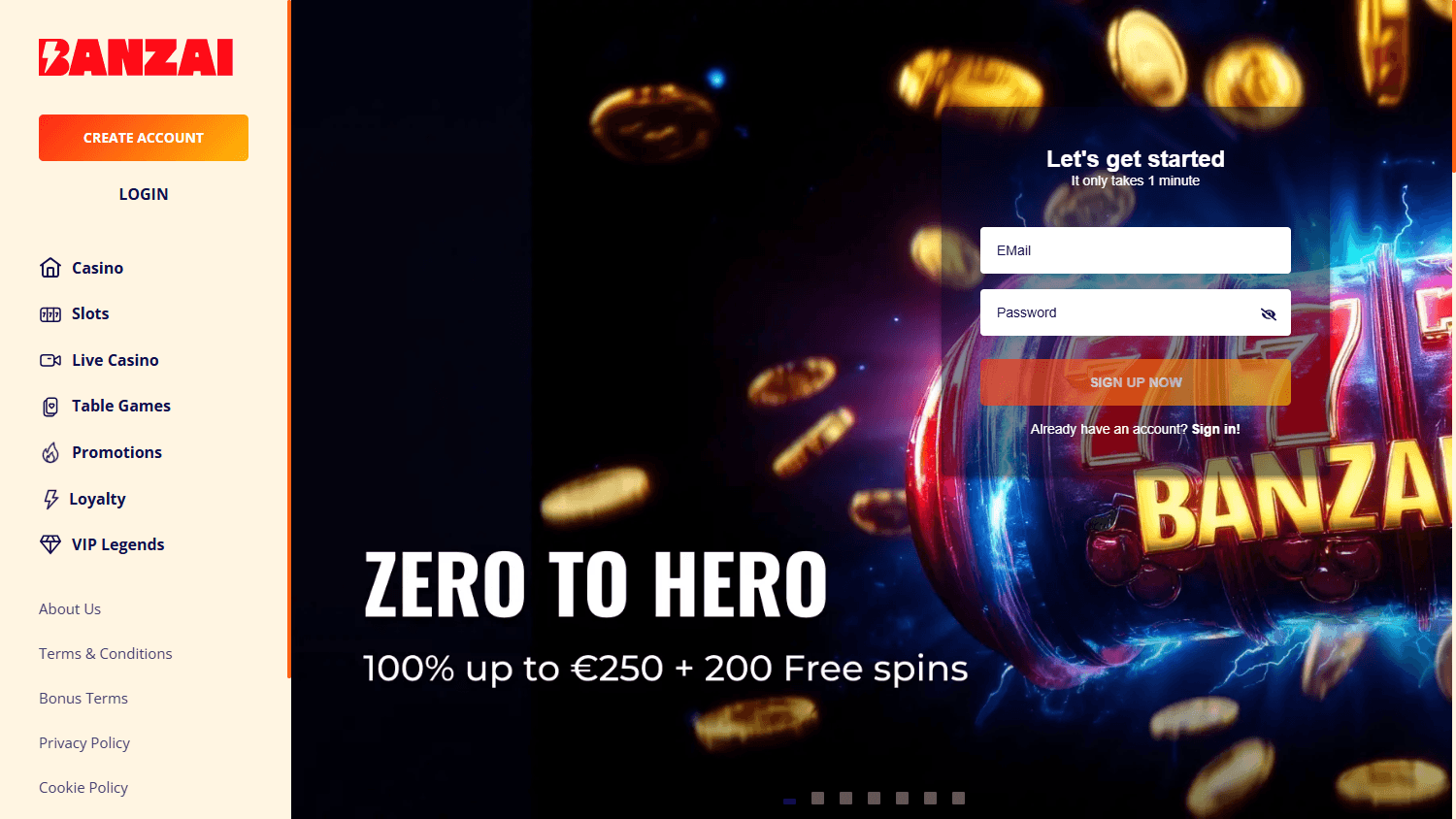 Banzai_Casino_homepage_desktop