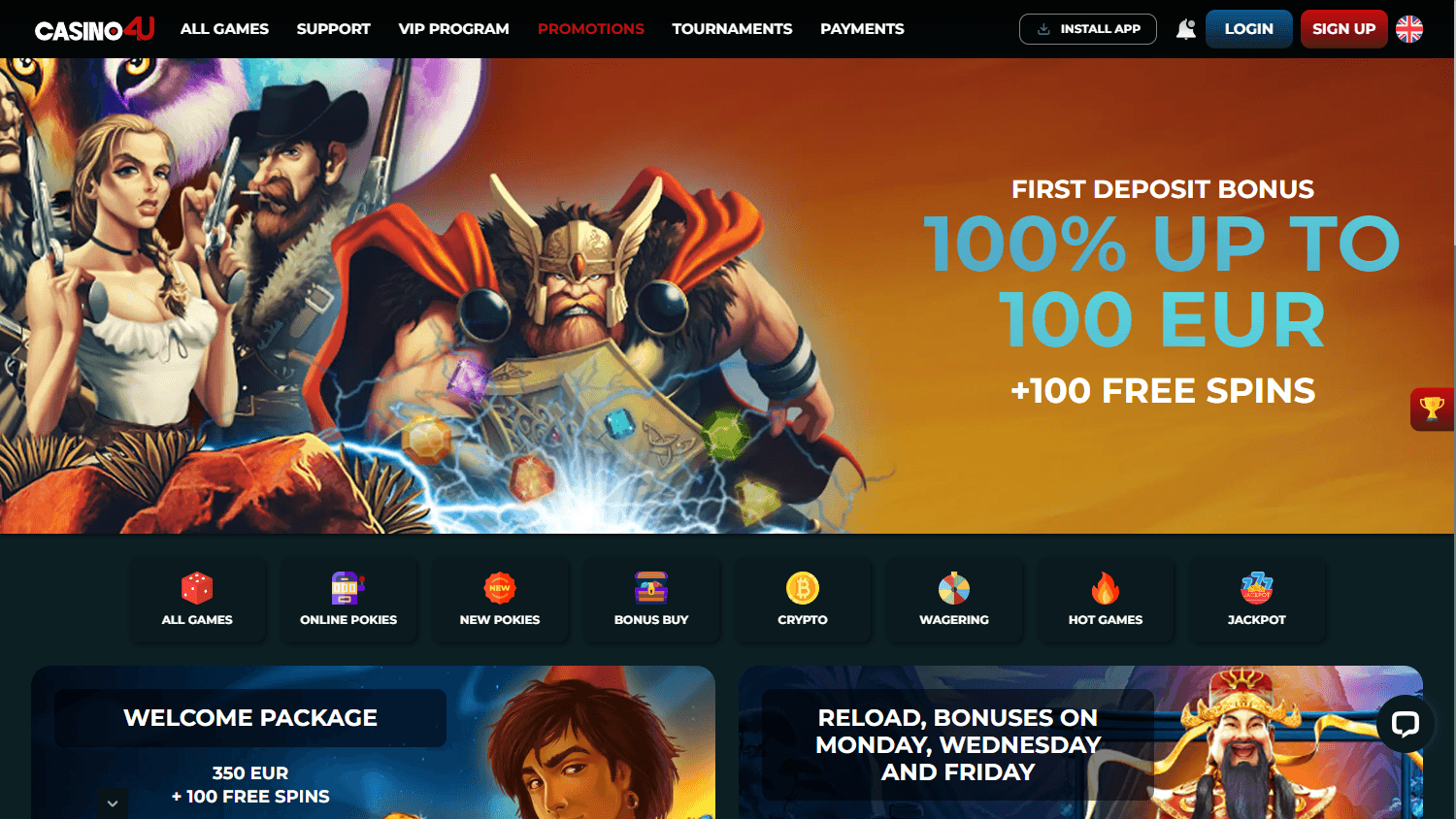 Casino4u_promotions_desktop