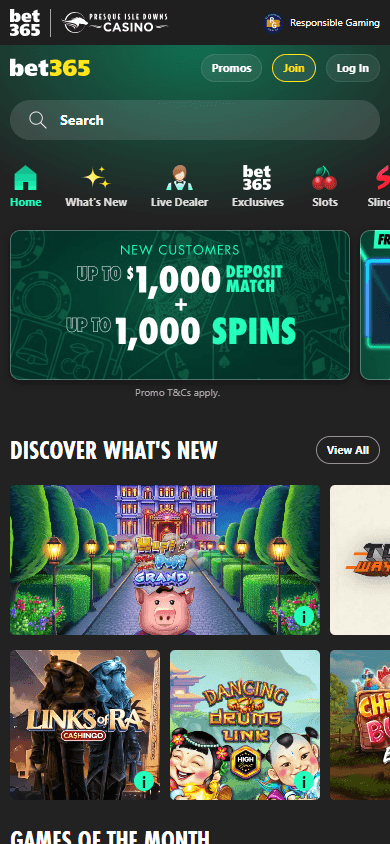 bet365_Casino_PA_homepage_mobile