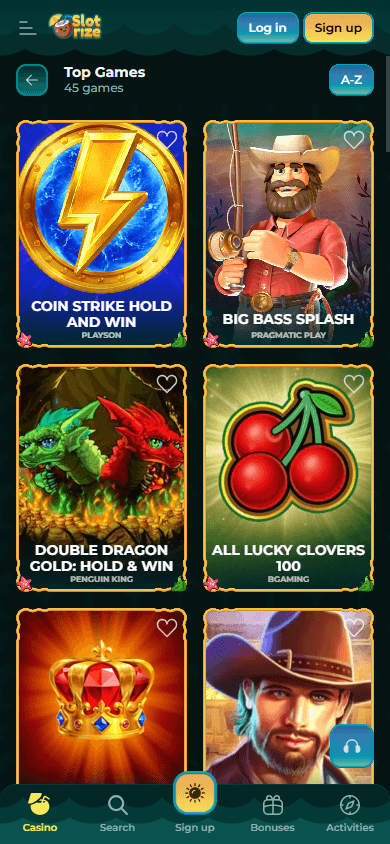 slotrize_casino_game_gallery_mobile