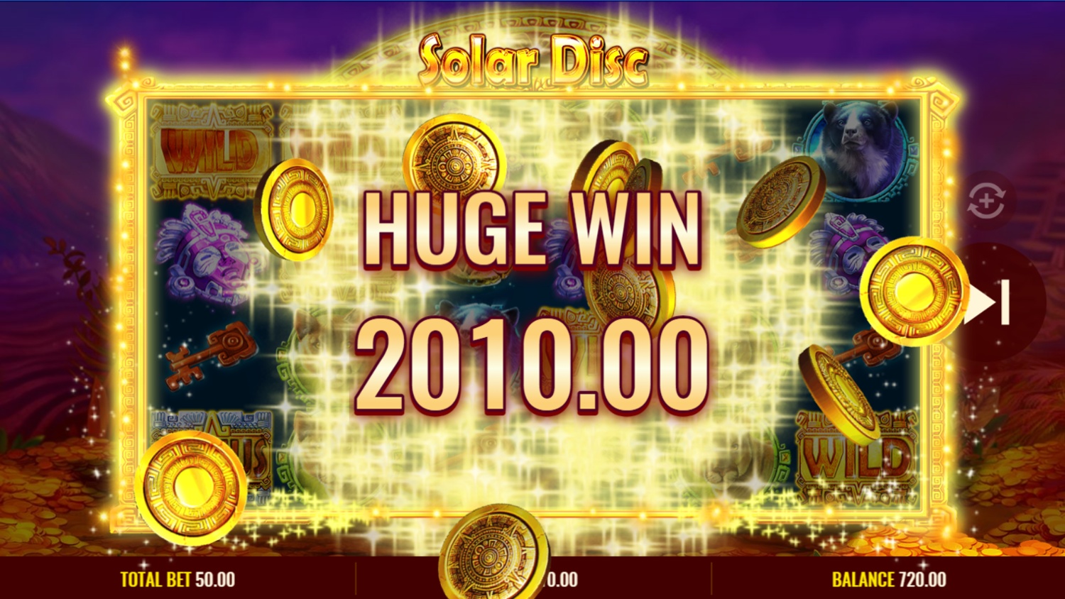 Solar disc light Solar disc light