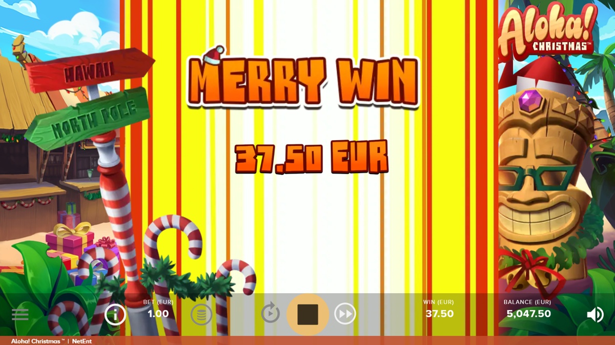 Aloha! Christmas big win