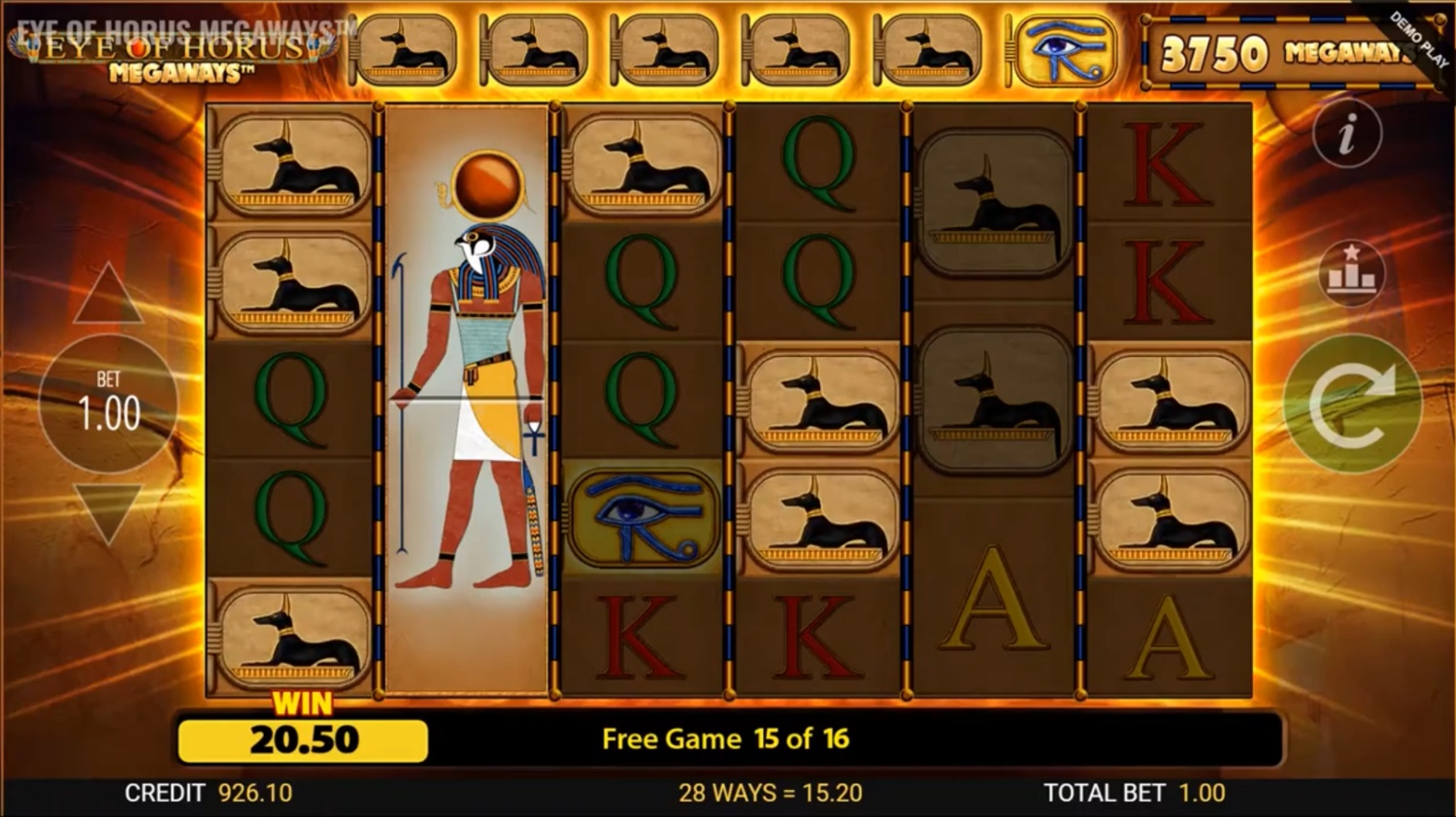 Eye Of Horus Slot Free Play Eye Of Horus Slot Free Play