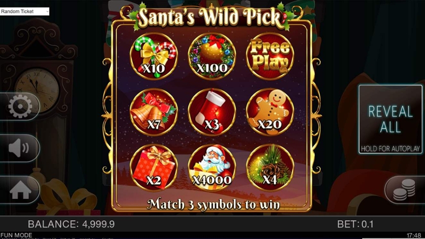 Santa S Wild Pick Blaze