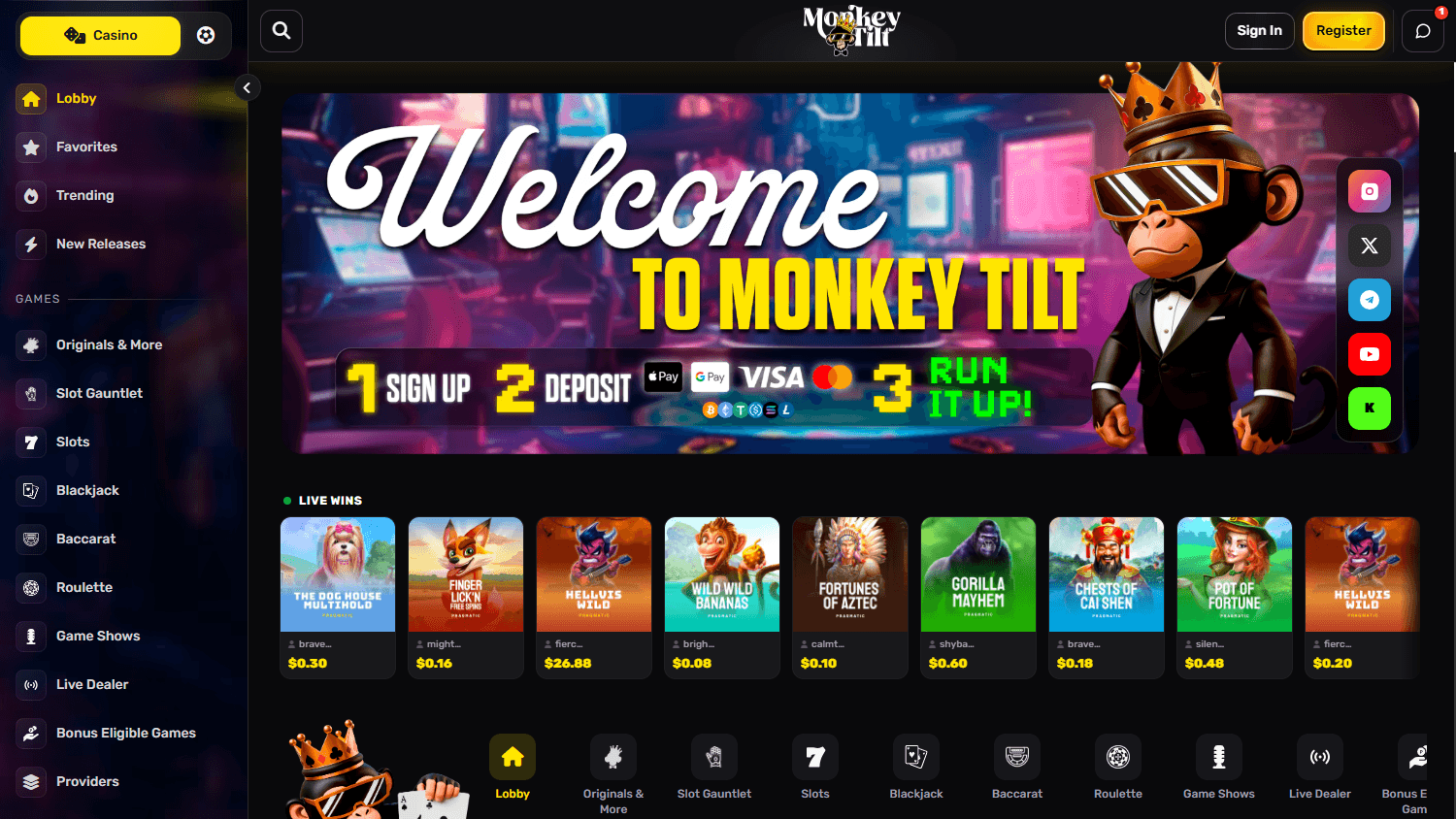 monkeytilt_casino_homepage_desktop