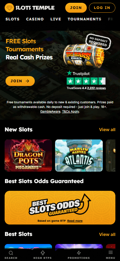 slots_temple_casino_homepage_mobile