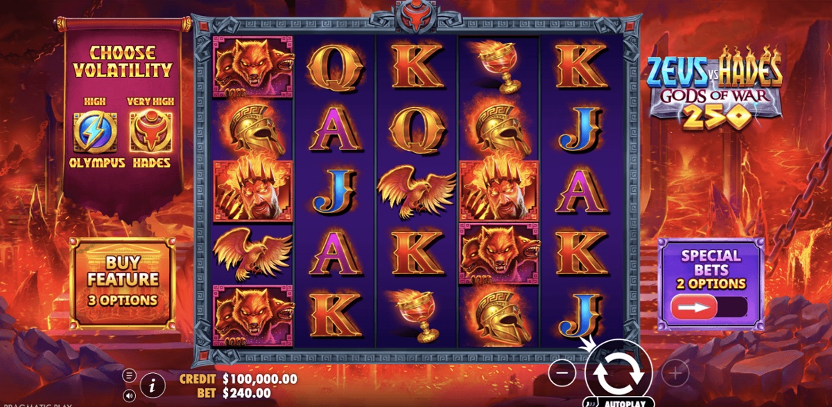 Hades mode is set in the fiery underworld