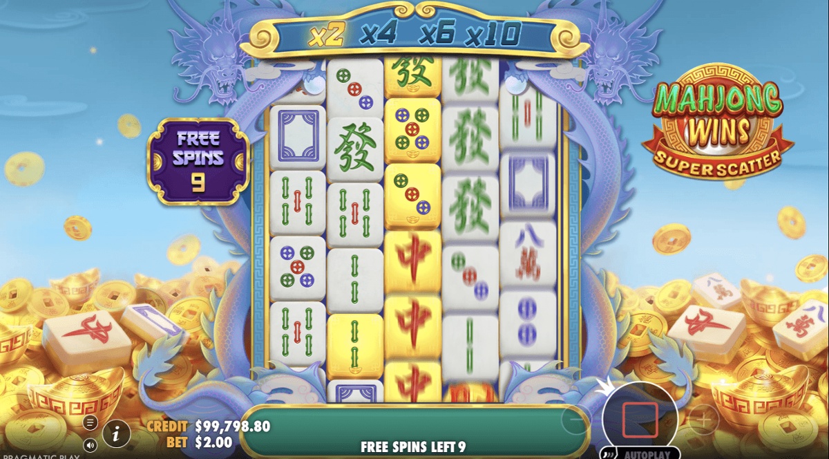 Free Spins start with a 2x Multiplier