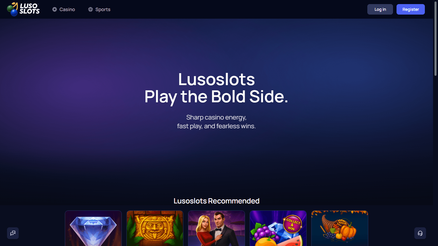 Lusoslots_Casino_homepage_desktop