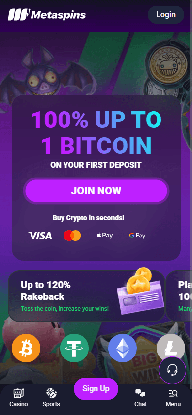 Metaspins_Casino_homepage_mobile