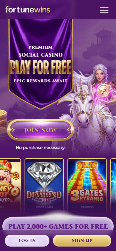 Fortune_Coins_Casino_homepage_mobile