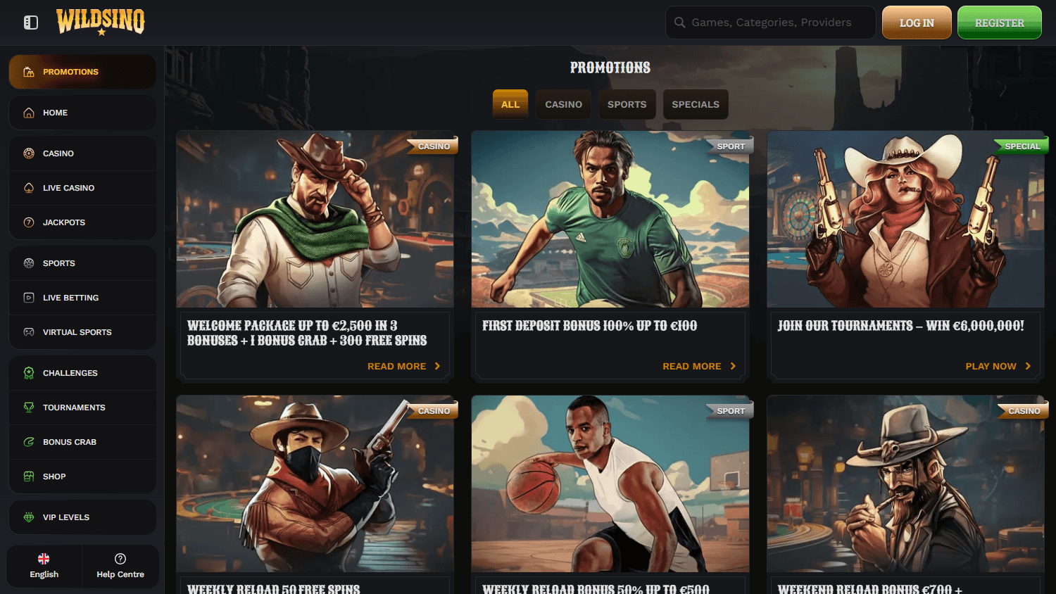 wildsino_casino_promotions_desktop