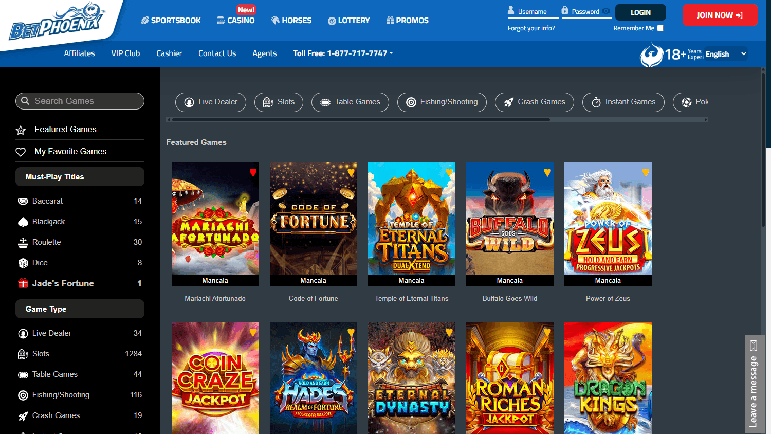 betphoenix_casino_game_gallery_desktop