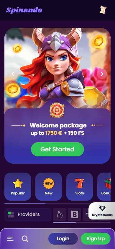 spinando_casino_homepage_mobile