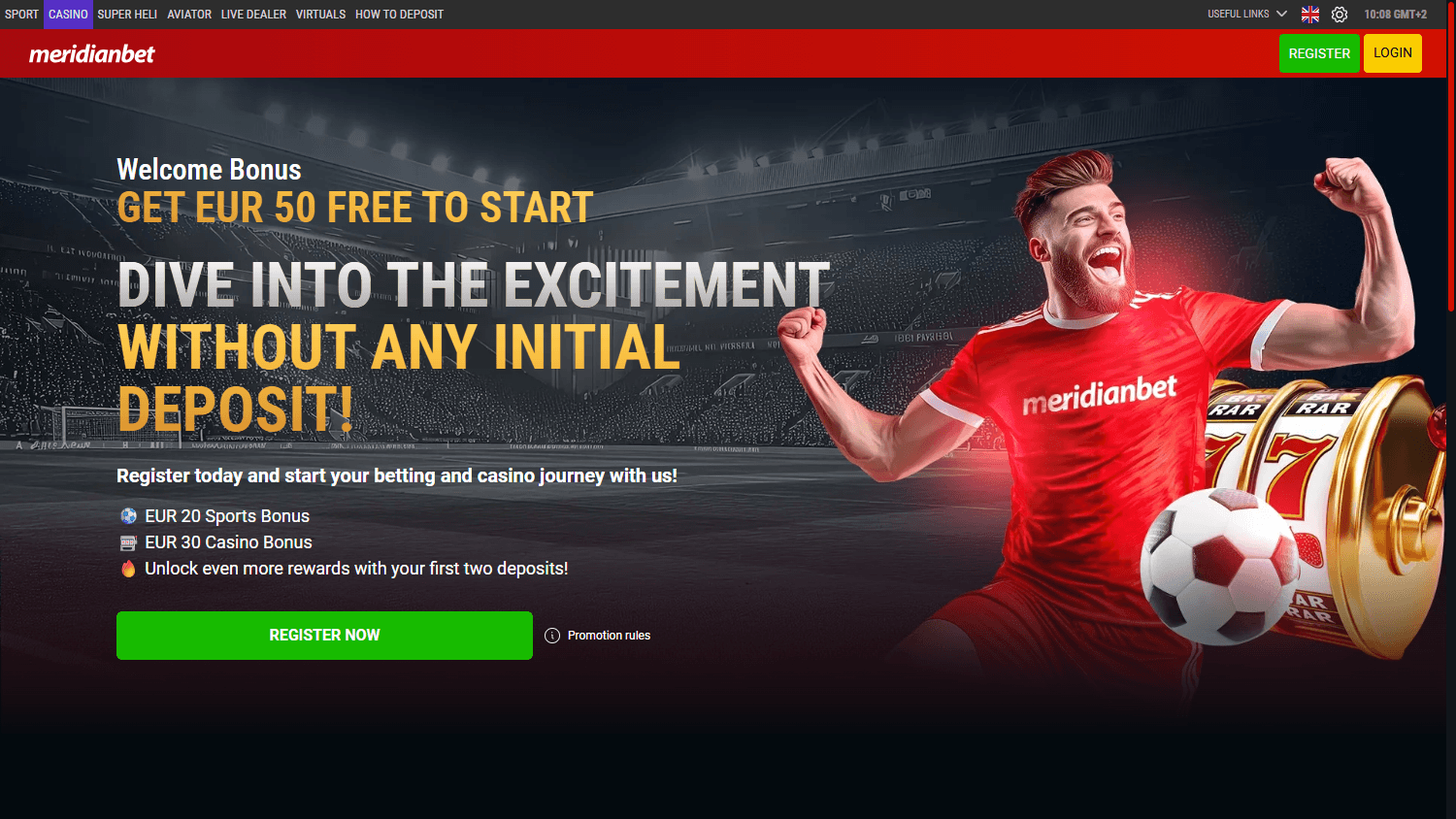 meridianbet_casino_homepage_desktop