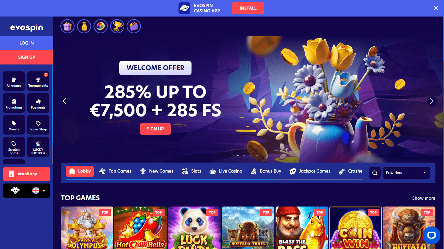 Evospincasinode Secure — Evospin Casino Review für Spieler aus Deutschland