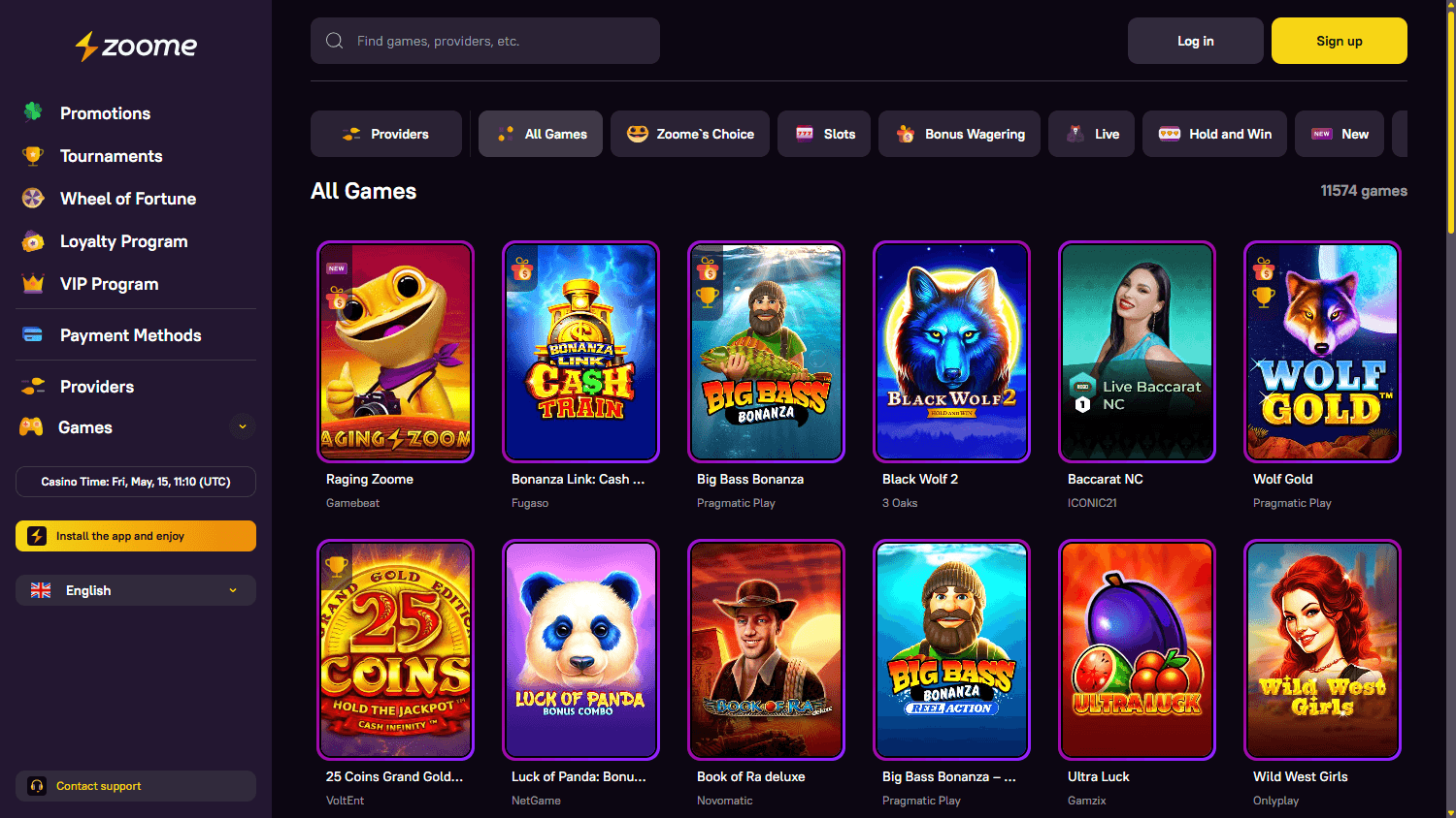 Zoome Casino App – Review für Spieler aus Deutschland