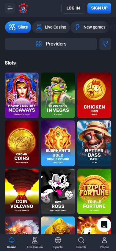 Lucky_Hunter_Casino_game_gallery_mobile