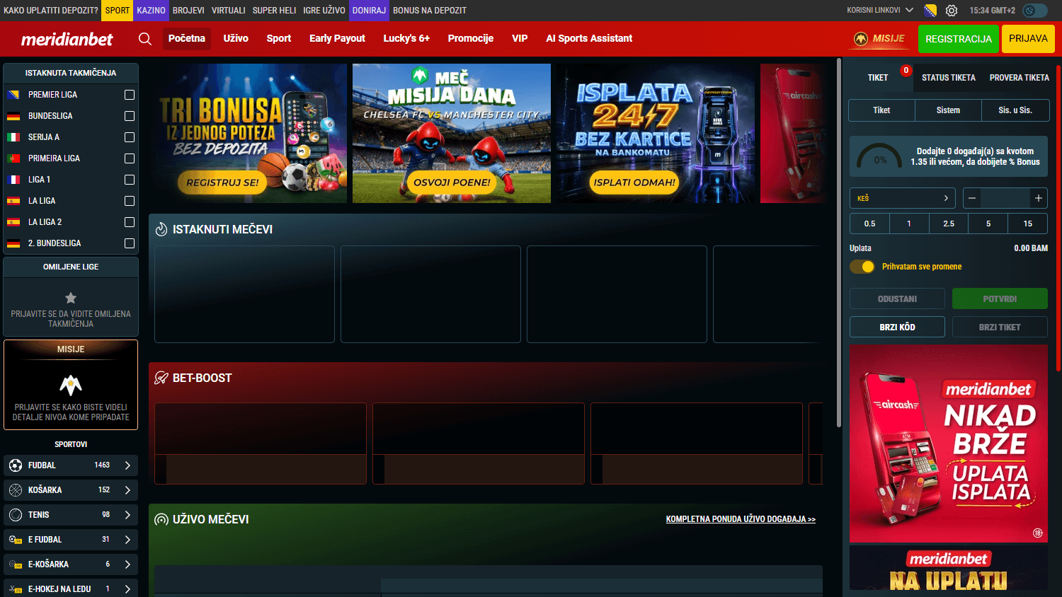 Meridianbet_Casino_BA_homepage_desktop