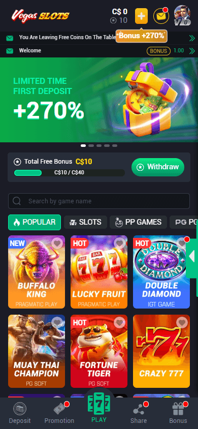 Vegas_Slots_Casino_homepage_mobile