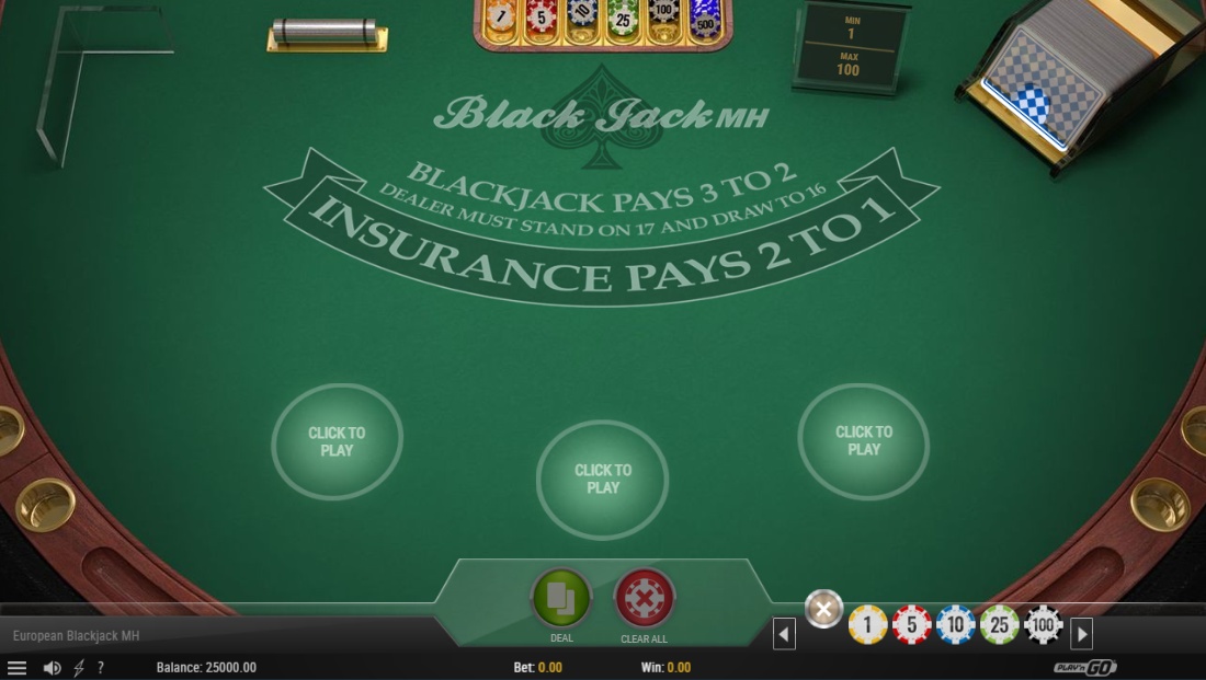 Blackjack is the leading table game at Canadian online casinos