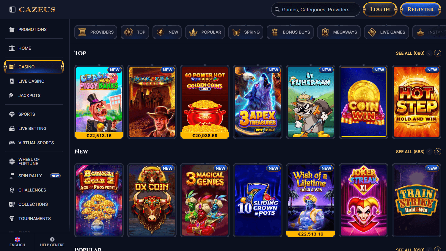 cazeus_casino_game_gallery_desktop